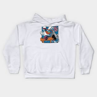 Bonk the Pelican Kids Hoodie